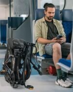 HillMiles MilePort 1 Bicicleta Eléctrica Plegable Fatbike 20" Verde – 250W, 36V 13Ah, 100km, Doble Suspensión, 7V - Imagen 5