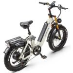 CEAYA A20 Pro Bicicleta Eléctrica Plegable Fatbike 20" – 250W 75Nm, 48V 20Ah 960Wh, 100km, Frenos Hidráulicos, Gris - Imagen 10