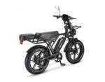 OUXI H9 Bicicleta Eléctrica Fatbike 20" – 250W 60Nm, 48V 15Ah, Doble Suspensión, Frenos Hidráulicos, Portaequipajes, Negro - Imagen 5