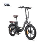 Fafrees F20 PRO Bicicleta Eléctrica Plegable Fatbike 20" – 250W 40Nm, 36V 18Ah, 150km, 7V, Frenos Disco, Negro