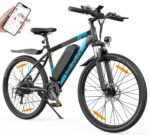 VARUN Bicicleta Eléctrica MTB 27,5" Azul – 250W, 48V 624Wh, 100km, 21 Velocidades, App GPS Key-Disp