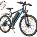 VARUN Bicicleta Eléctrica MTB 27,5" Azul – 250W, 48V 624Wh, 100km, 21 Velocidades, App GPS Key-Disp