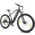 Powerme Bicicleta Eléctrica MTB 27,5" – 250W, 36V 18Ah 648Wh, 8 Velocidades, Frenos Hidráulicos, Suspensión 100mm, Negro