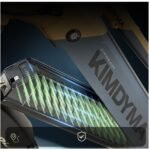 KIMDYMA K2 Bicicleta Eléctrica MTB 27,5" – 250W, 48V 20Ah, 9 Velocidades, 5 Niveles PAS, Modo Eléctrico, Azul Grisáceo - Imagen 9