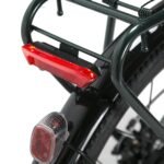 Antgooat Bicicleta Eléctrica Urbana 26" – 250W, 36V 360Wh, 90km, Cesta y Portaequipajes, Guardabarros, Verde Mujer - Imagen 2