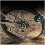 KIMDYMA K2 Bicicleta Eléctrica MTB 27,5" – 250W, 48V 20Ah, 9 Velocidades, 5 Niveles PAS, Modo Eléctrico, Azul Grisáceo - Imagen 7