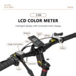 CEAYA A20 Pro Bicicleta Eléctrica Plegable Fatbike 20" – 250W 75Nm, 48V 20Ah 960Wh, 100km, Frenos Hidráulicos, Gris - Imagen 7