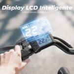 VARUN Bicicleta Eléctrica Trekking 28" – 250W, 48V 499Wh, 100km Autonomía, 7 Velocidades, Certificación StVZO, Negro - Imagen 4