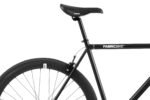 FabricBike Original Fixed Gear 28" – Cuadro Acero Hi-Ten 10.45kg, Flip-Flop, Llantas Aluminio 43mm, Negro Mate Talla M - Imagen 6