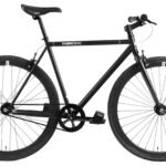 FabricBike Original Fixed Gear 28" – Cuadro Acero Hi-Ten 10.45kg, Flip-Flop, Llantas Aluminio 43mm, Negro Mate Talla M