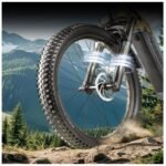 KIMDYMA K2 Bicicleta Eléctrica MTB 27,5" – 250W, 48V 20Ah, 9 Velocidades, 5 Niveles PAS, Modo Eléctrico, Azul Grisáceo - Imagen 6