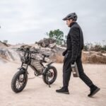 RZOGUWEX X5S Bicicleta Eléctrica Fatbike 20" – 48V 25Ah 110km, 95Nm, Frenos Hidráulicos, Todoterreno Adultos, Negro - Imagen 2