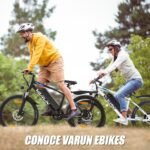 VARUN Bicicleta Eléctrica MTB 24" – 250W, 36V 280Wh, 50km Autonomía, 5 Modos, Certificación StVZO, Blanco - Imagen 2