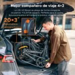 ENGWE L20 3.0 Boost Bicicleta Eléctrica Step-Through 20" – 250W 75Nm, 48V 13.5Ah 135km, Frenos Hidráulicos, Carga 2h, Negro - Imagen 2