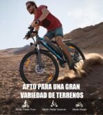 VARUN Bicicleta Eléctrica MTB 27,5" Azul – 250W, 48V 624Wh, 100km, 21 Velocidades, App GPS Key-Disp - Imagen 4